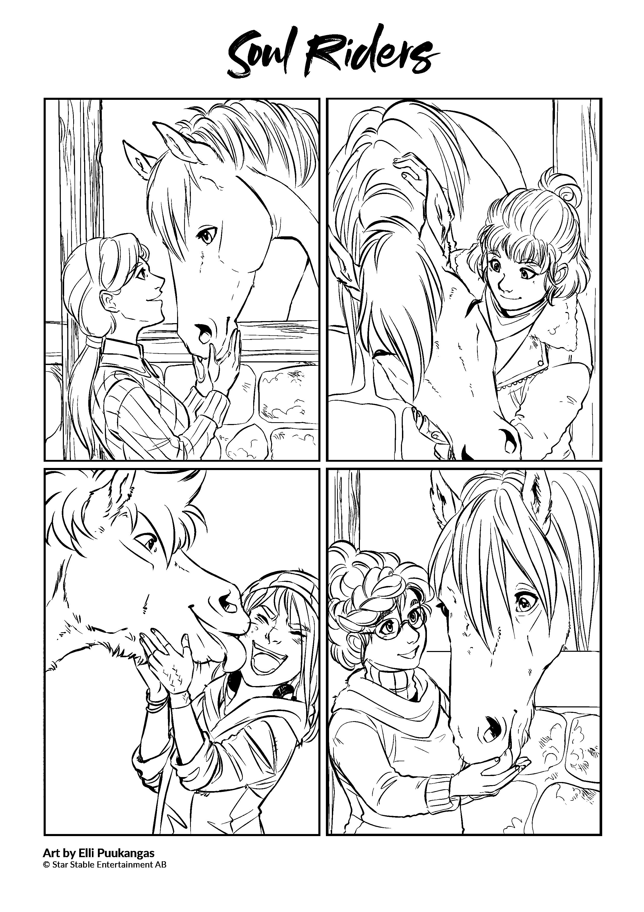 Colouring pages but more digital friendly soulriders and uilovesalamanders jorvik wild rstarstable