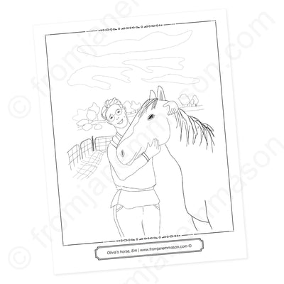 Coloring pages â from jane m mason