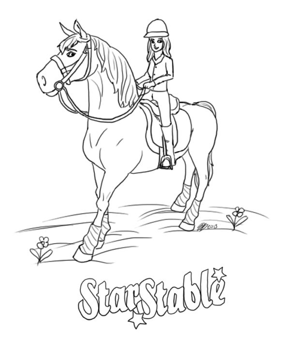Star stable online mel kolorowanki star stable online