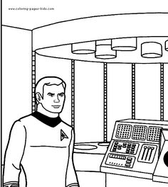 Star trek coloring pages