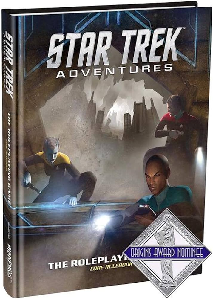 Modiphius entertainment star trek adventures core rulebook rpg for adults family and kids years old and up licensed sci