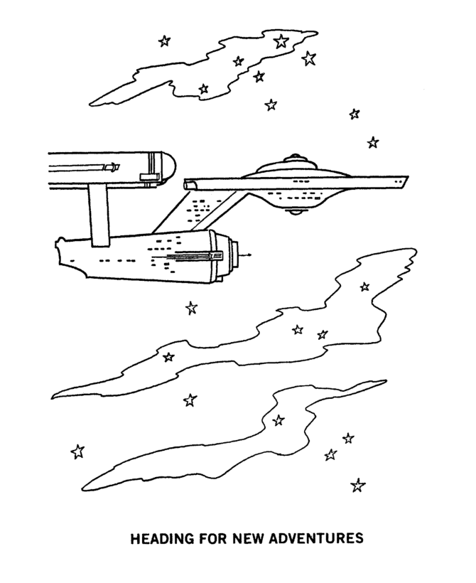Star trek coloring pages