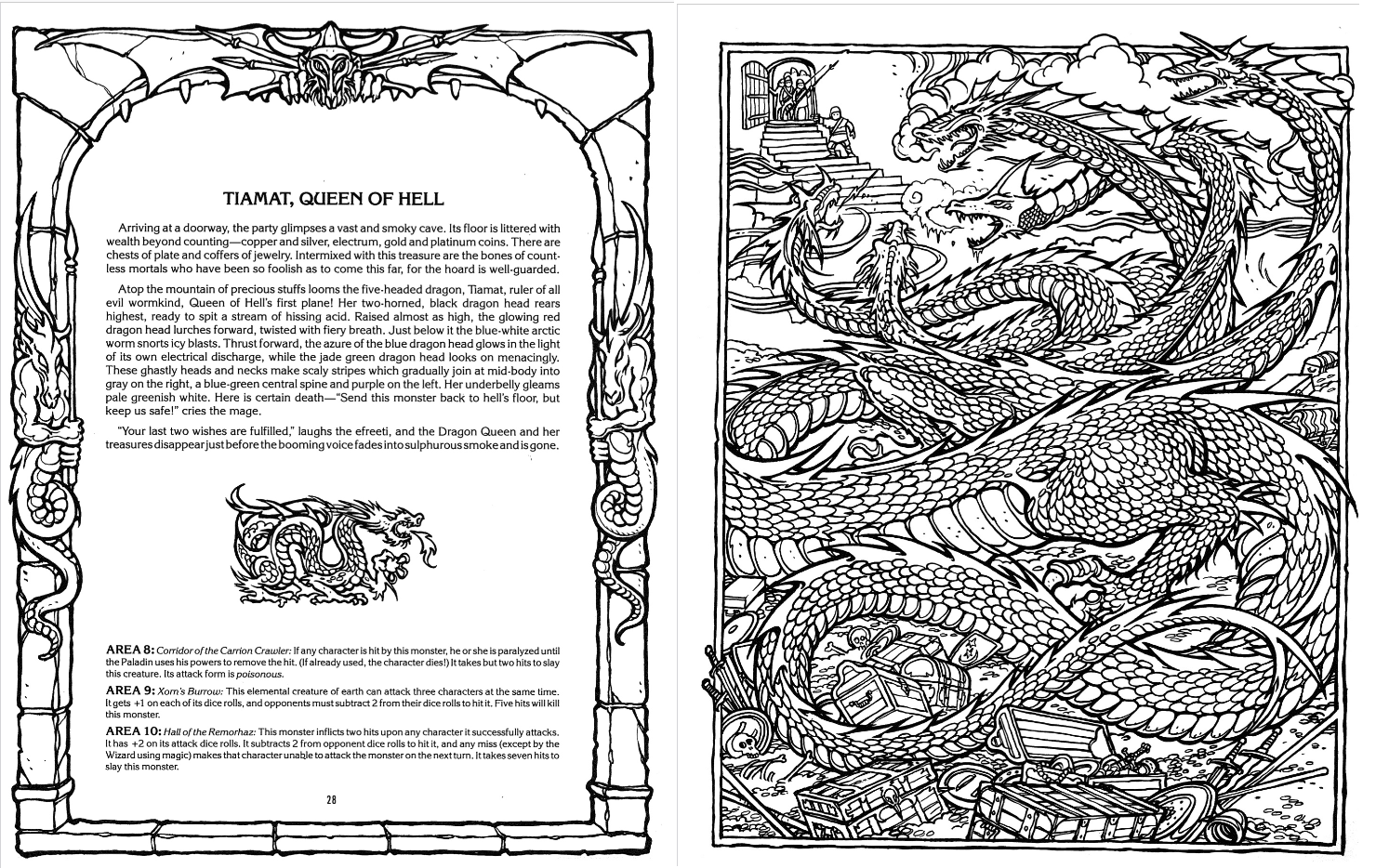 The dd adventure thats also a coloring book