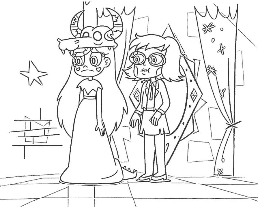Star vs the forces of evil malvorlagen