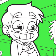 Star vs the forces of evil coloring pages