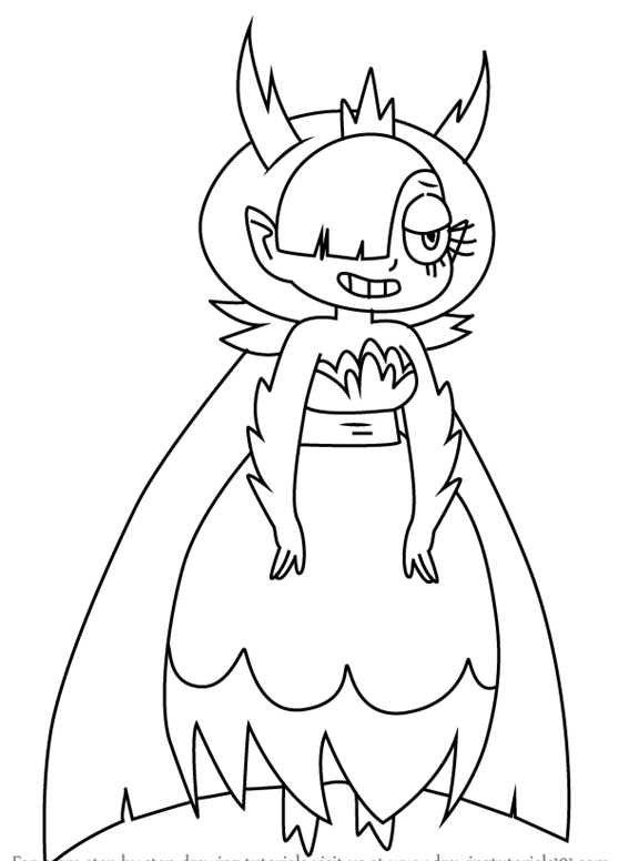 Star vs the forces of evil coloring pages to print