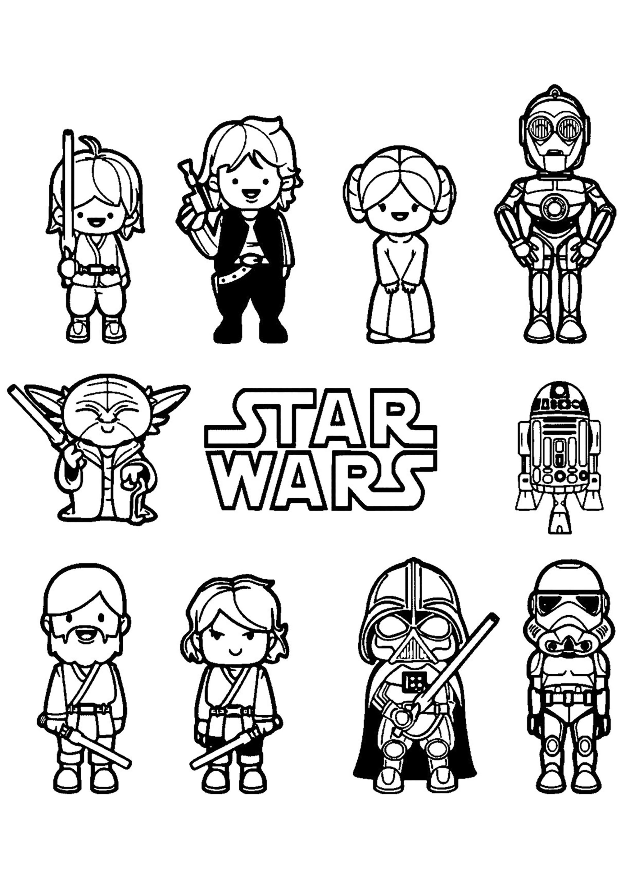 Coloring pages for children star wars star wars coloring book star wars colors star wars cartoon