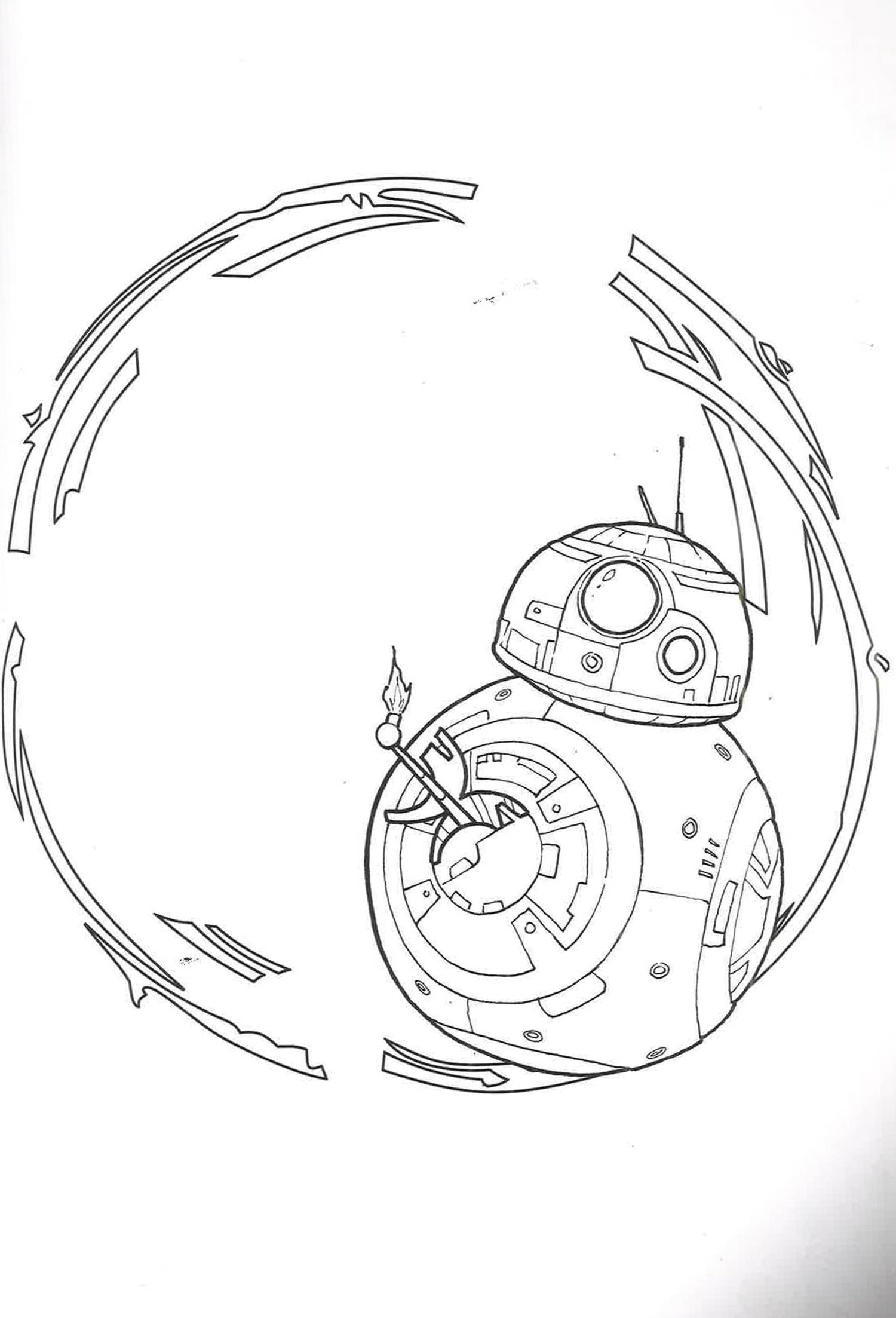 Star wars art of colouring the force awakens star wars colouring book â