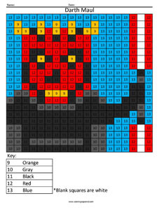 Star wars color by number