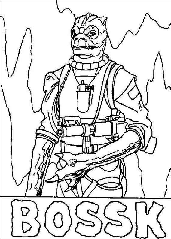 Star wars coloring page