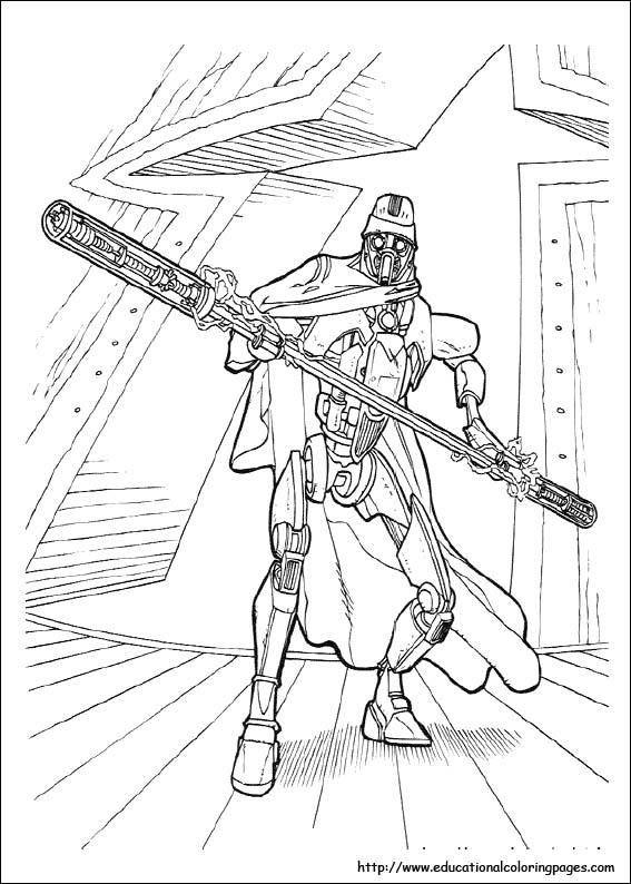 Star wars coloring pages free for kids