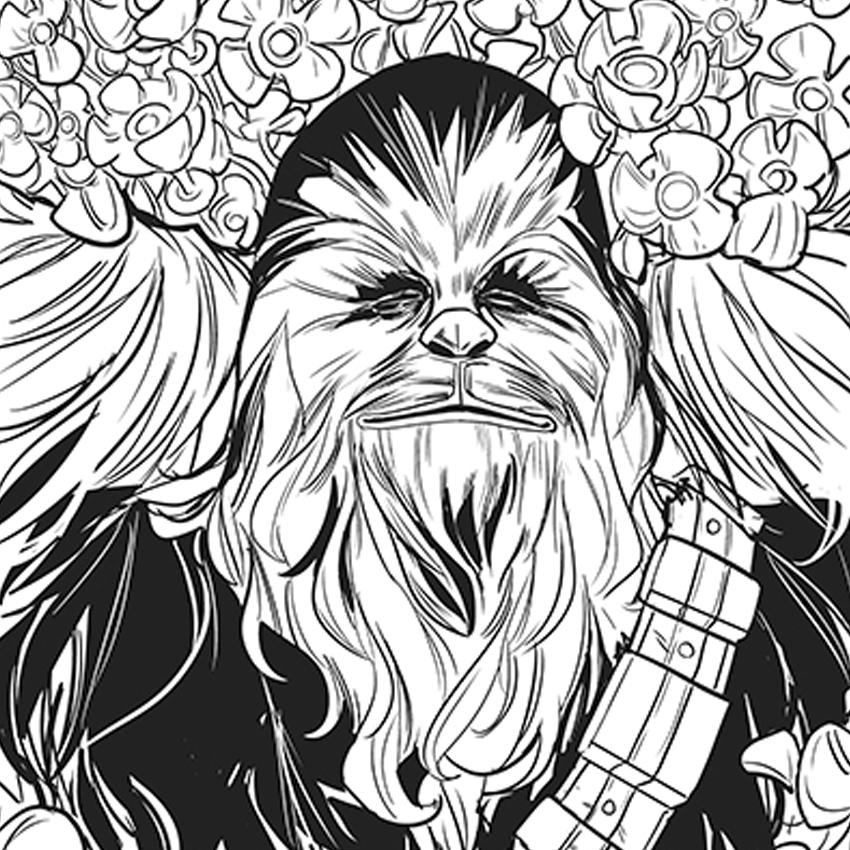 Marvel entertainment on x open up philnotos starwars sketchbook for chewbacca httptcologigbsp httptcoqcvjlaxi x