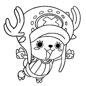 Tony tony chopper coloring pages printable for free download