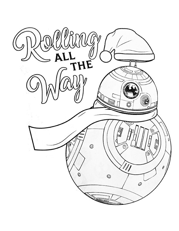 Star wars christmas coloring book â spokane photography