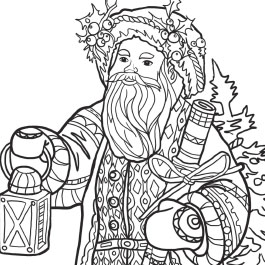 Christmas coloring pages inspiration