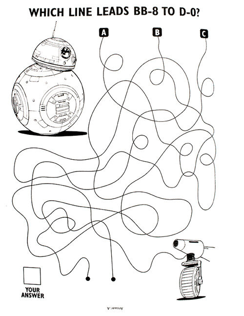 Star wars christmas coloring book â spokane photography