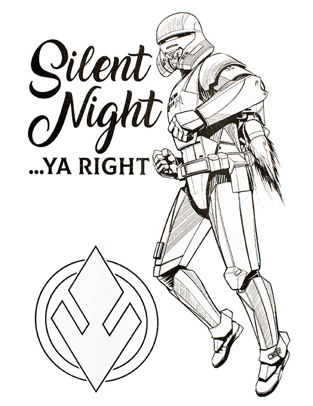 Star wars christmas coloring book â spokane photography