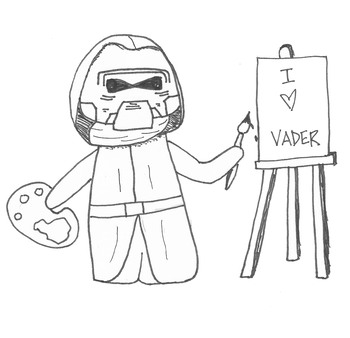 Freebie star wars doing things hand