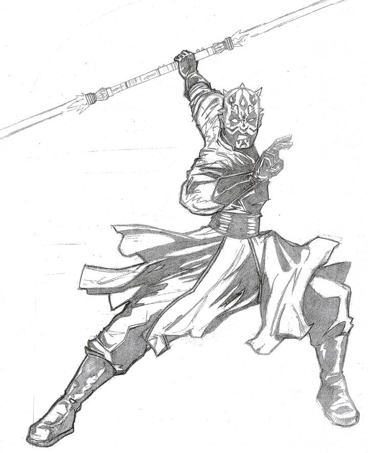 Darth maul by soulreaper on