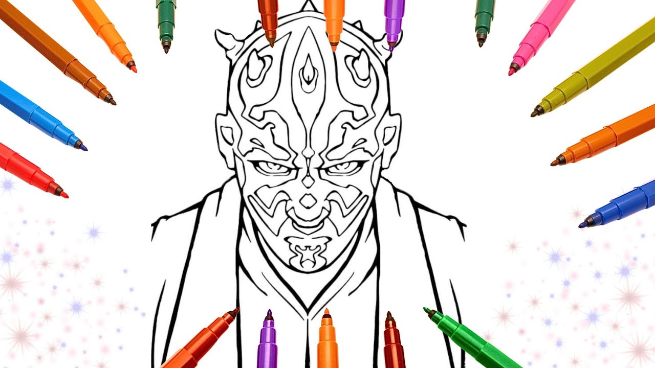 Ðâïthe formidable darth maulðð online coloring