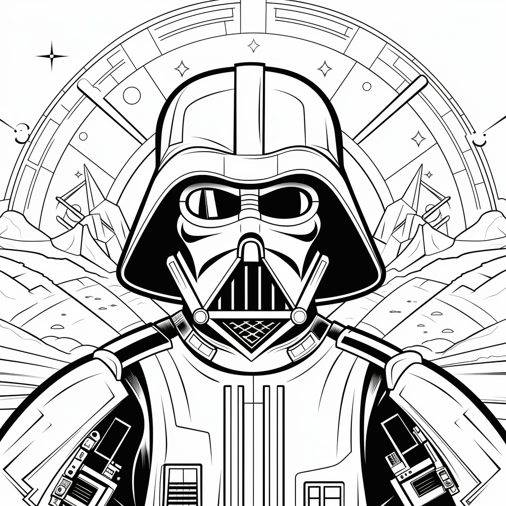 Printable star wars coloring pages for young padawans