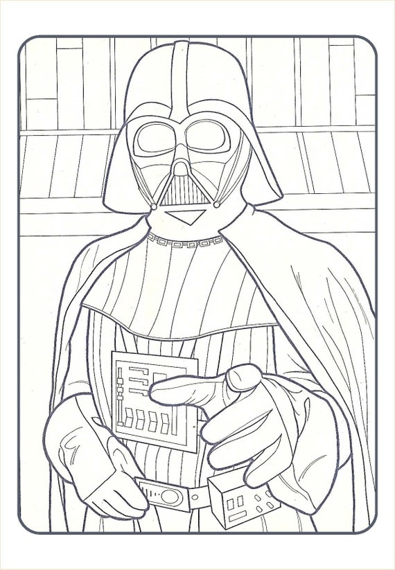 Star wars return of the jedi coloring book