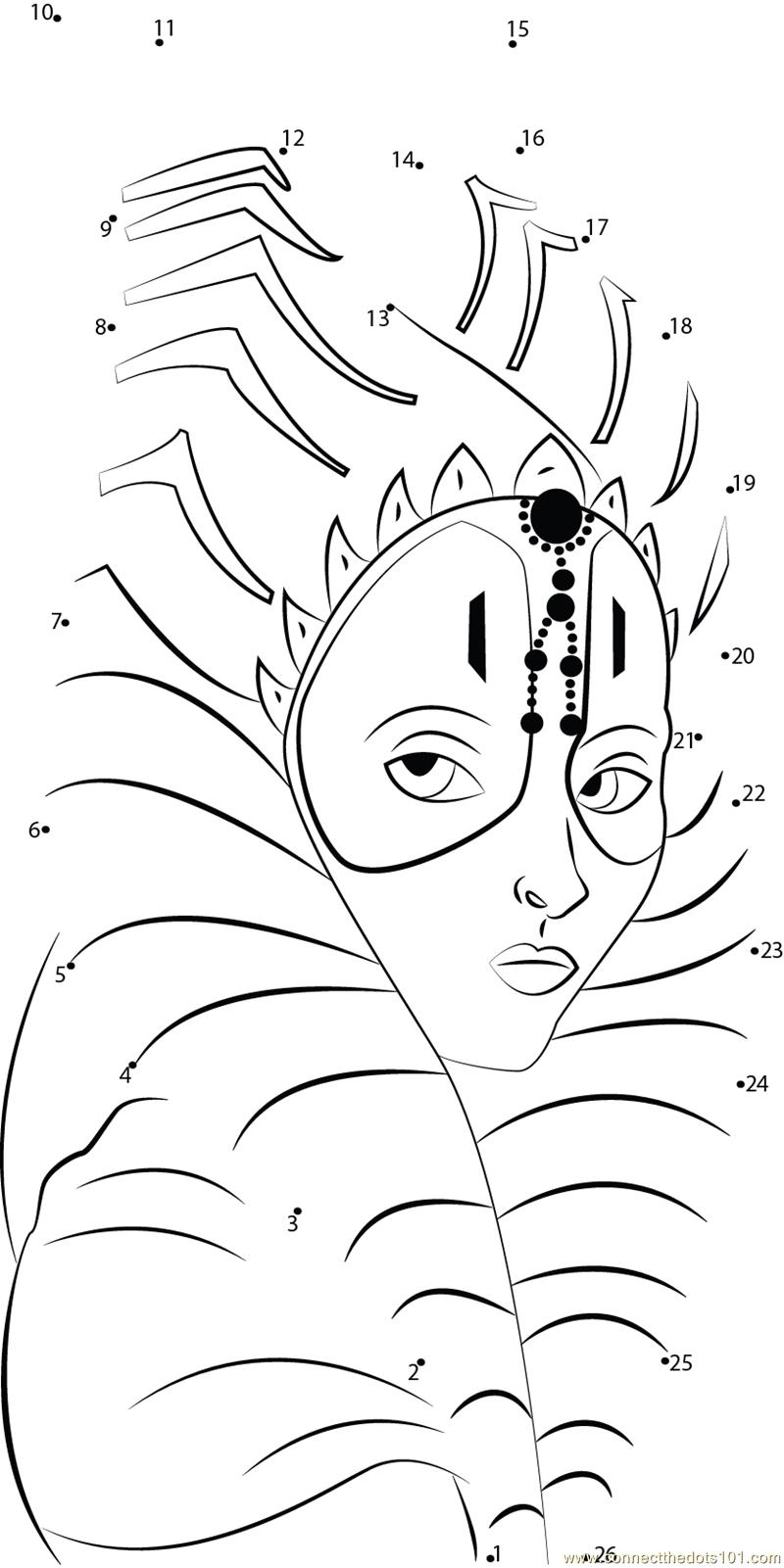 Star wars character dot to dot printable worksheet