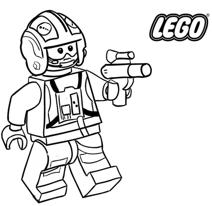 Han solo coloring pages