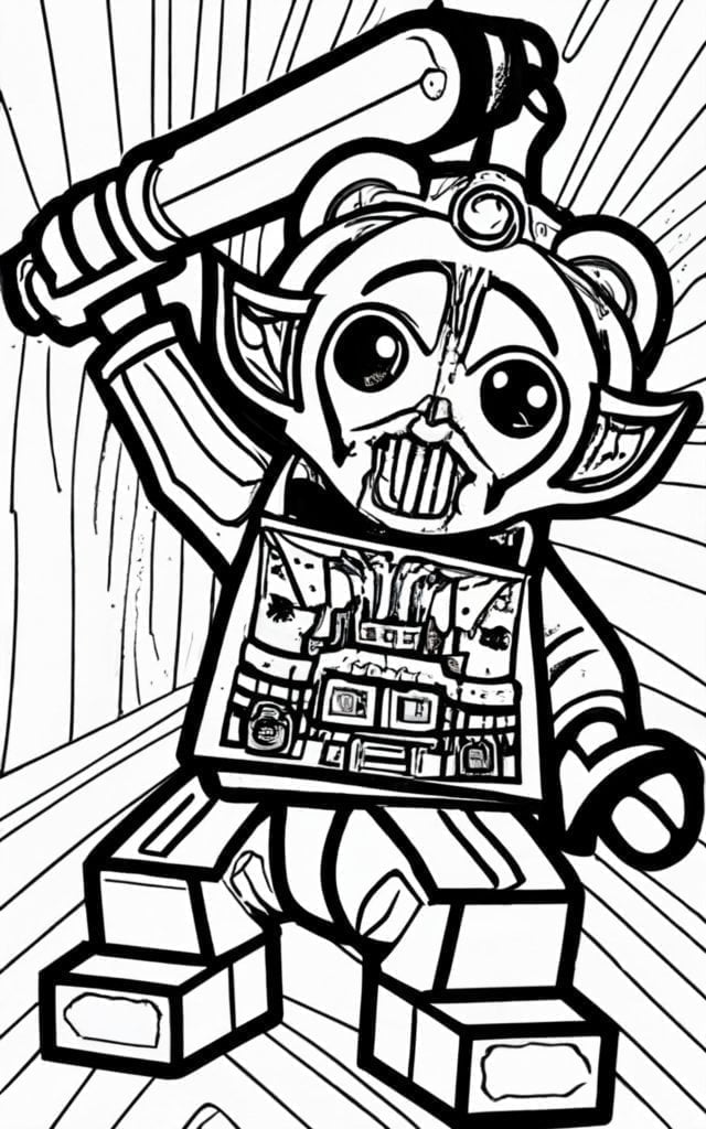 Free star wars lego coloring pages