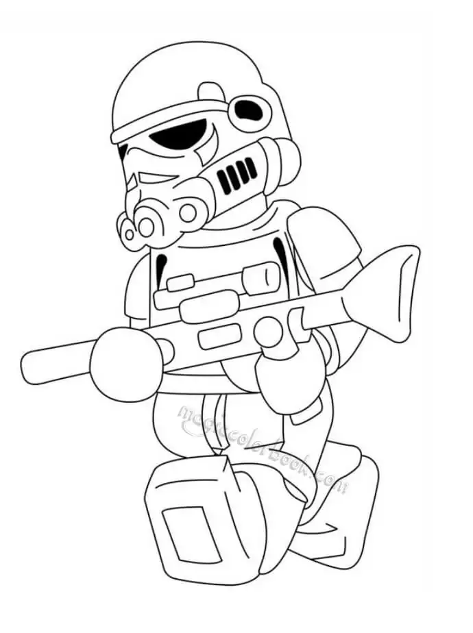 Lego star wars malvorlagen