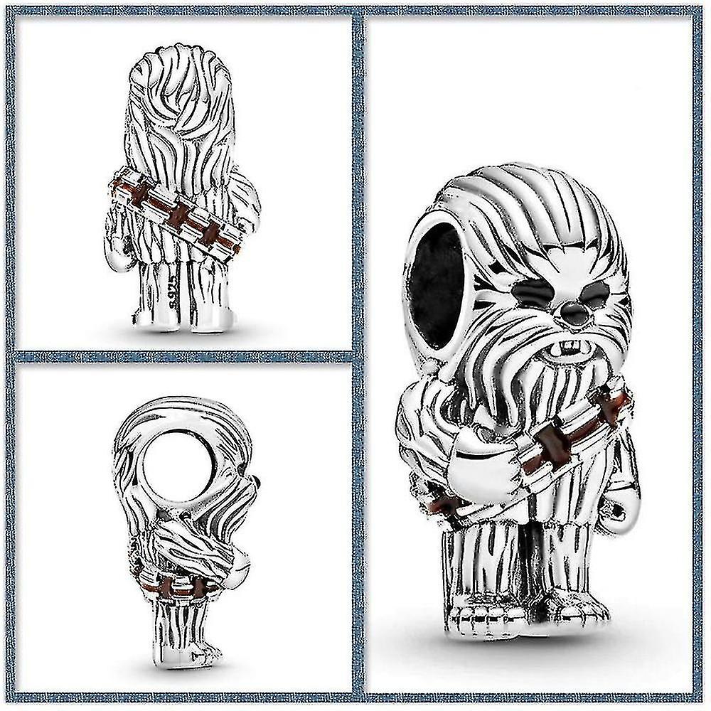 S silver smycken star wars anime tillbehãr yoda bb