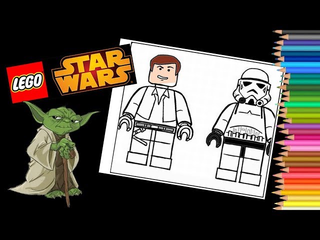 Lego star wars coloring pages stromtroopers