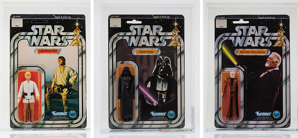 Online auction at star wars