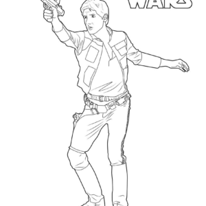 Star wars characters coloring pages printable for free download