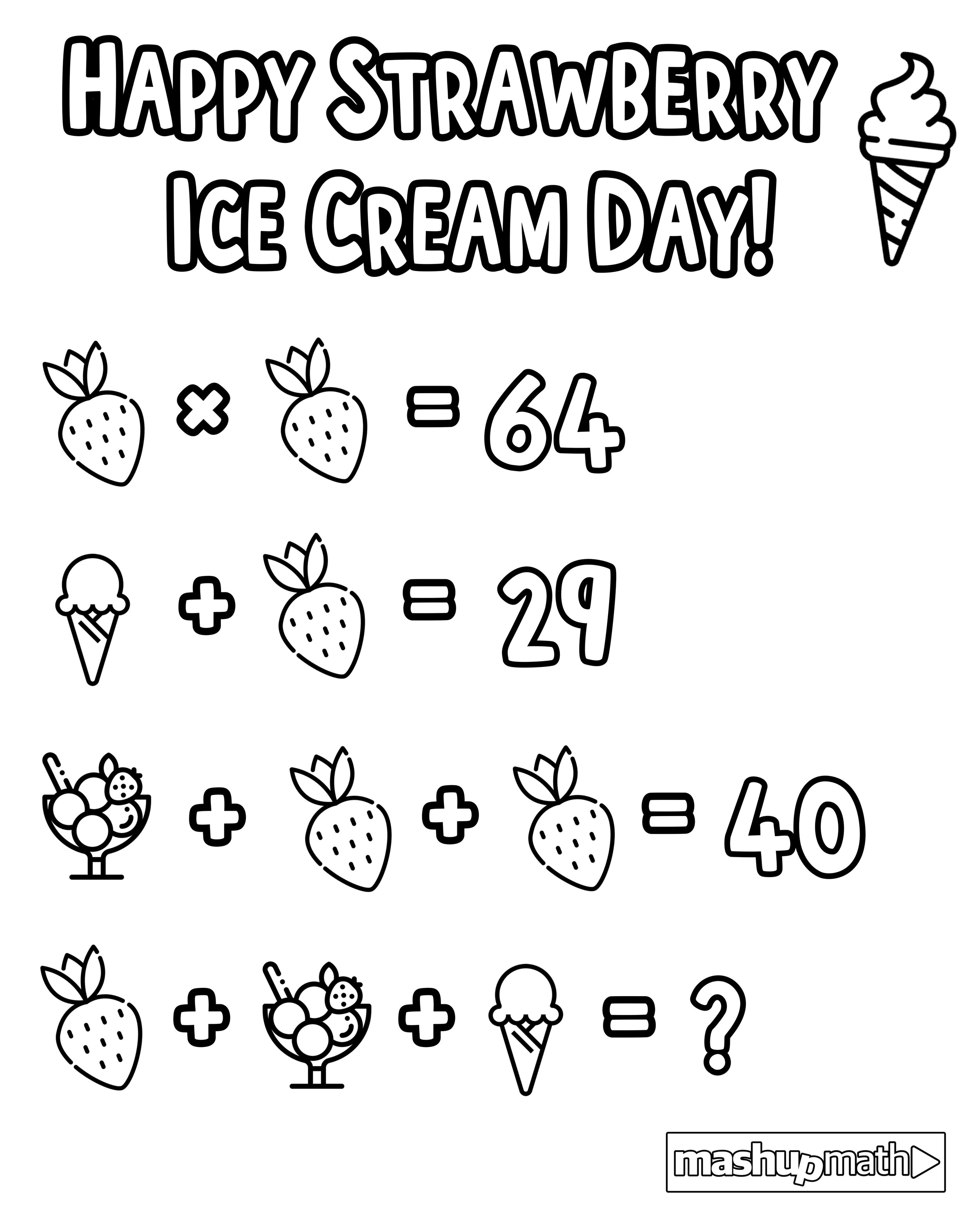 Free math coloring pages for grades