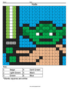 Star wars color by number