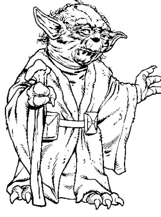 Star wars coloring page
