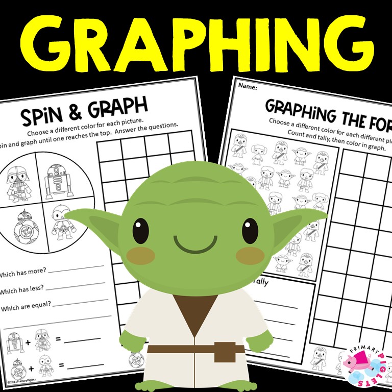 Star wars graphing worksheets made by teachers