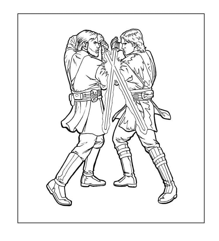 Obi wan kenobi coloring pages