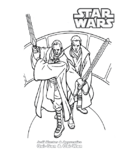 Star wars coloring pages playing learning