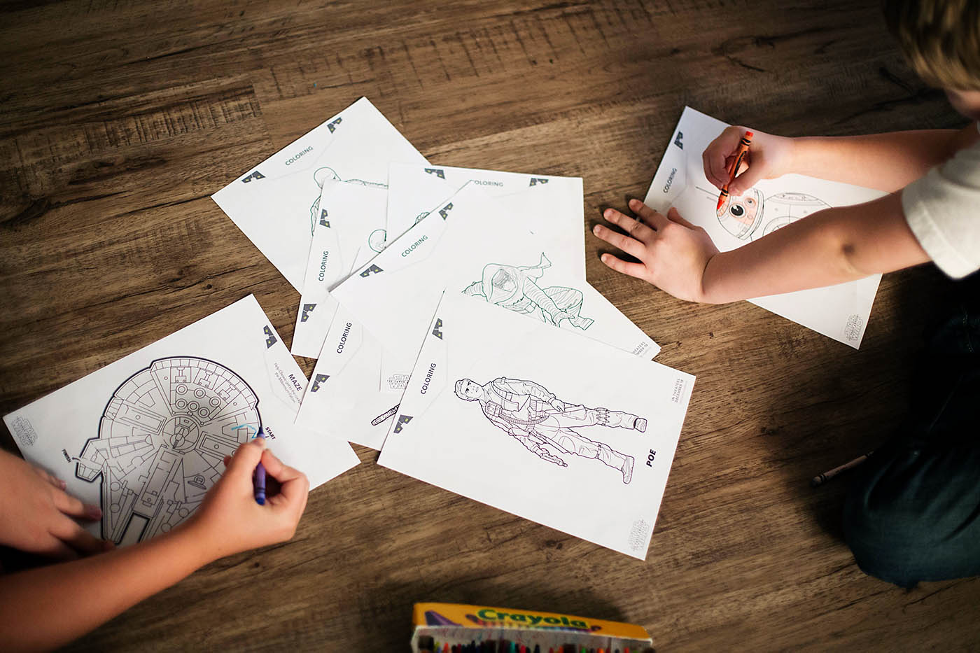 Star wars the force awakens fun family printables â all for the boys