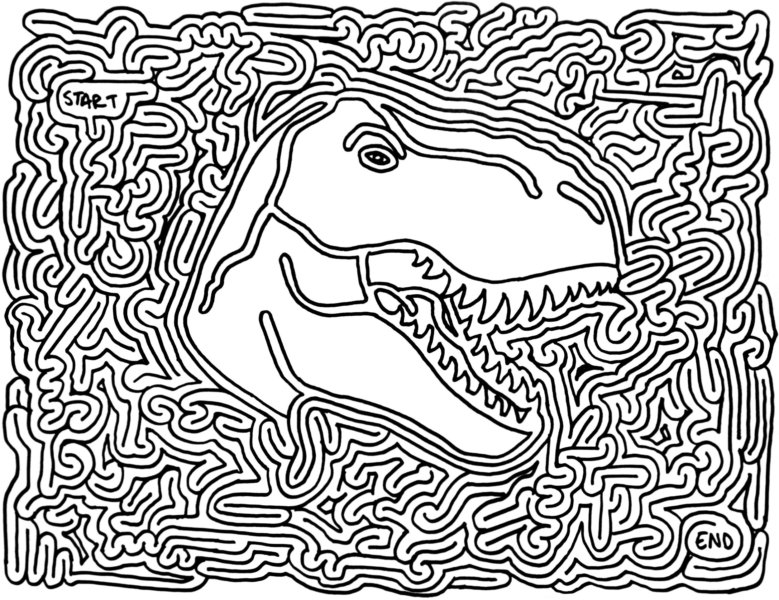 Printable mazes
