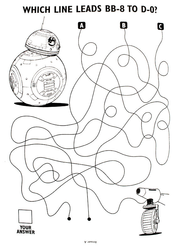 Star wars christmas coloring book â spokane photography