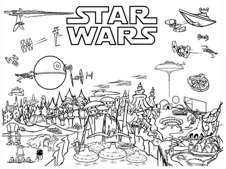 Star wars coloring pages