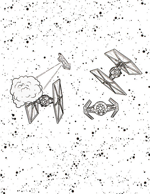 Star wars christmas coloring book â spokane photography