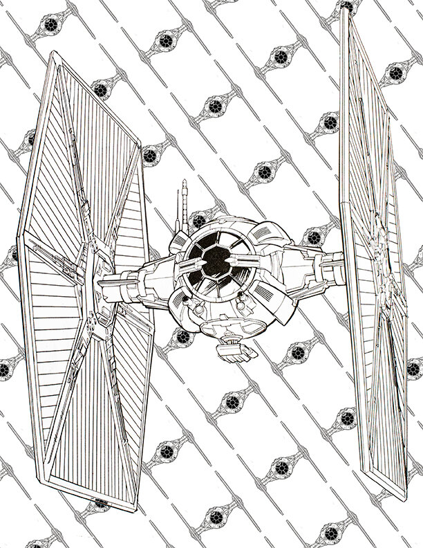 Star wars christmas coloring book â spokane photography