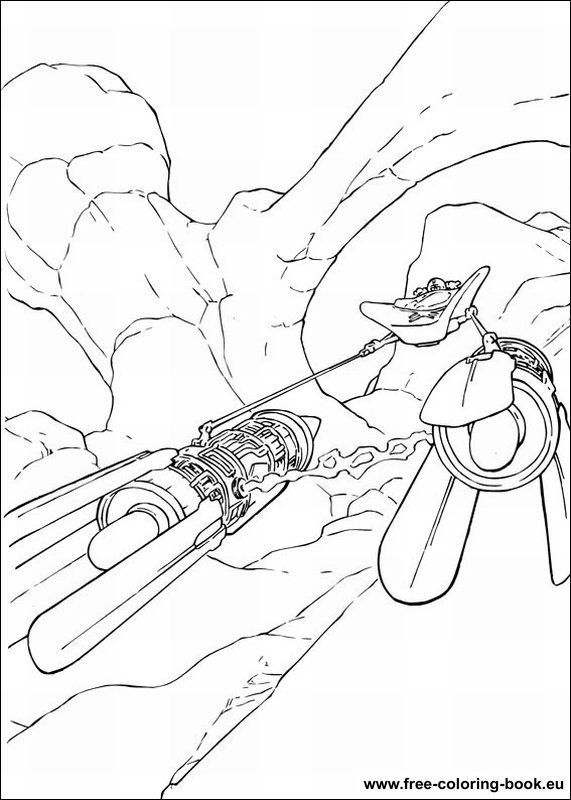 Coloring pages star wars