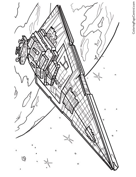 Star wars ships louring pages