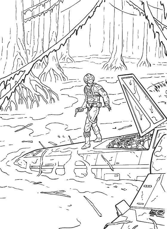 Online coloring pages coloring page star wars star wars ships download print coloring page