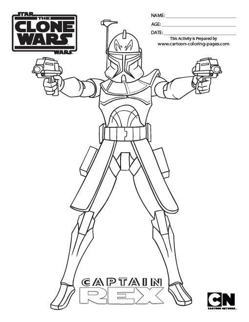 Star wars clone wars coloring pages